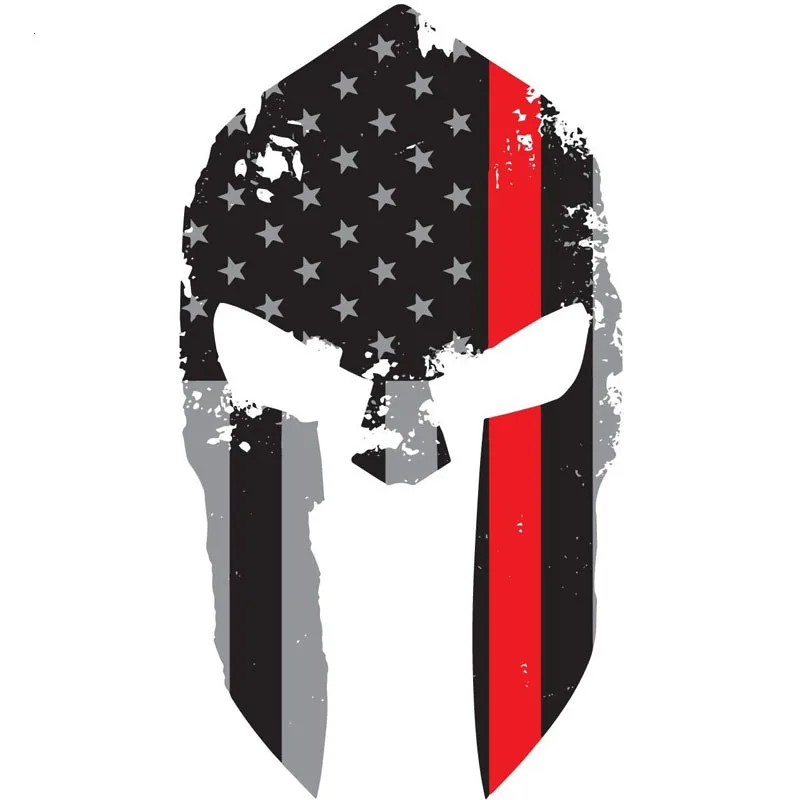 Creative Thin Red Line Tattered Spartan Helmet Car Sticker Motorcycle Accessories Cover Scratches Waterproof PVC 15cm X 8cm
Creative Thin Red Line Tattered Spartan Helmet Car Sticker Motorcycle Accessories Cover Scratches Waterproof PVC 15cm X 8cm