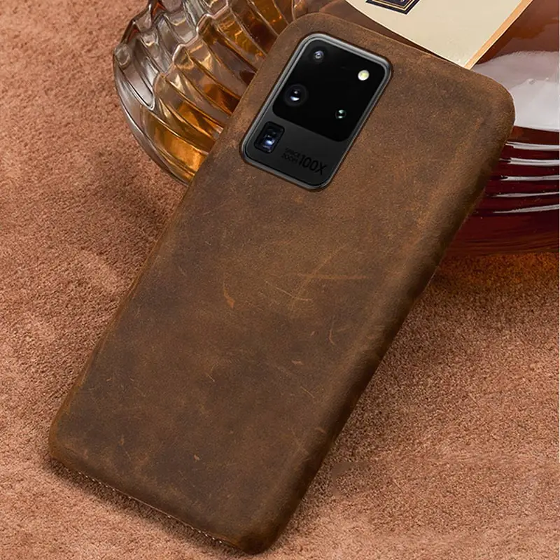 LANGSIDI кожаный чехол для Samsung galaxy S20 Ultra S10 S8 S9 A50 A70 A71 A51 задняя крышка Galaxy note 20 ultra 10 plus 8