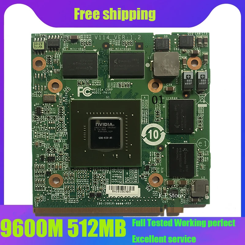 GeForce 9600 м GT GDDR3 512 Мб MXM G96-630-A1 для ноутбука Acer Aspire 6930 5530 г 7730 5930 5720 ноутбук видеокарта
