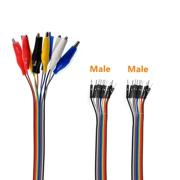 1Set Alligator Test Clip to 10Pin Dupont Male/Female Wire Jumper Cable Bundle Wire Length 20CM 30CM Medium Crocodile Clip 47mm
1Set Alligator Test Clip to 10Pin Dupont Male/Female Wire Jumper Cable Bundle Wire Length 20CM 30CM Medium Crocodile Clip 47mm