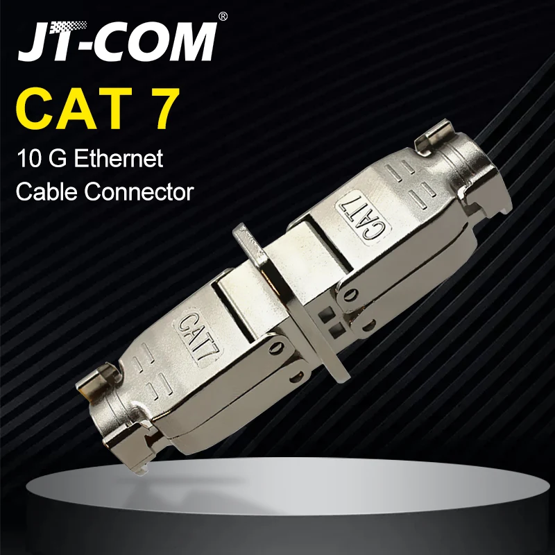 Cat7 Cable Extender Junction Adapter Connection Box Cat7 RJ45 Module Connector Full Shielded Toolless Zinc-alloy Connector
Cat7 Cable Extender Junction Adapter Connection Box Cat7 RJ45 Module Connector Full Shielded Toolless Zinc-alloy Connector