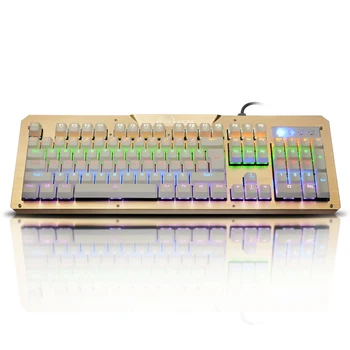 104 Keys Gaming Wired RGB LED Backlit Gaming Keyboard Anti-Ghosting Keyboard Waterproof Design
104 Keys Gaming Wired RGB LED Backlit Gaming Keyboard Anti-Ghosting Keyboard Waterproof Design
