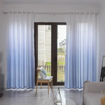 Gradient Color Tulle Transparent Curtains For Living Room Window Sheer Drapes Bedroom Kitchen Curtains Treatment Decor Home 
Gradient Color Tulle Transparent Curtains For Living Room Window Sheer Drapes Bedroom Kitchen Curtains Treatment Decor Home