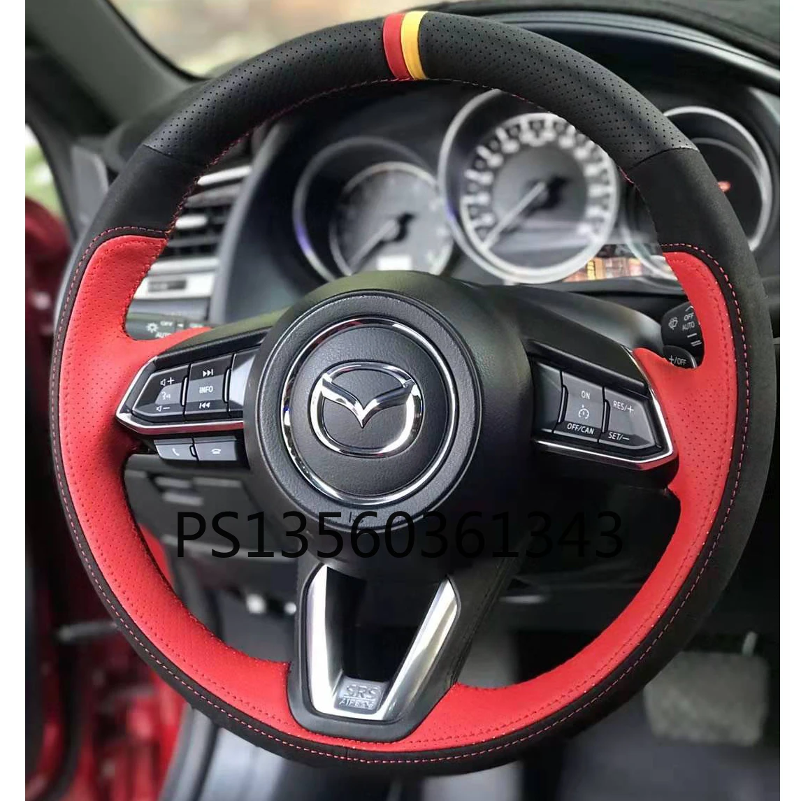 For Mazda 6 CX-5CX-4 7MX5 Hand-stitched Leather Steering Wheel Cover Modification
For Mazda 6 CX-5CX-4 7MX5 Hand-stitched Leather Steering Wheel Cover Modification