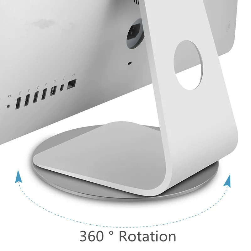 For iMac Stand Aluminum Alloy Dock 360 Rotation Computer Monitor Base Disc Notebook Laptop Stand for Apple iMac Television Tool
For iMac Stand Aluminum Alloy Dock 360 Rotation Computer Monitor Base Disc Notebook Laptop Stand for Apple iMac Television Tool