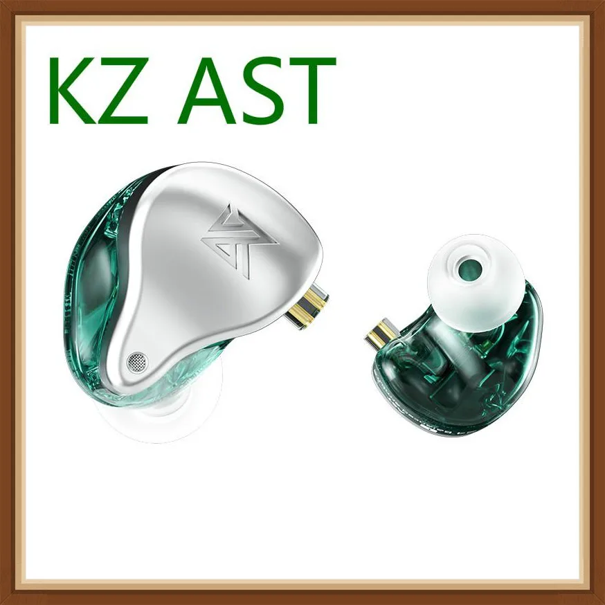 

KZ AST 24 BA Balanced Armature Units HIFI Earphones Monitor DJ Headsets Noise Cancelling Earbuds 2PIN Cable KZ ASX AS16 ZAX ZSX