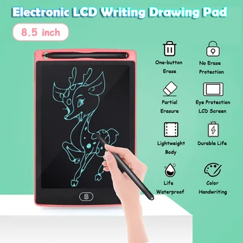 LCD Writing Tablet 8.5 inch Digital Drawing Electronic Handwriting Pad Message Graphics Board Gift for Kids Writing Board
LCD Writing Tablet 8.5 inch Digital Drawing Electronic Handwriting Pad Message Graphics Board Gift for Kids Writing Board