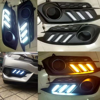 CSCSNL 1 set For Honda Civic 10th 2016 2017 2018 turning Signal style relay 12V Car LED DRL Daytime Running Lights Accessories
CSCSNL 1 set For Honda Civic 10th 2016 2017 2018 turning Signal style relay 12V Car LED DRL Daytime Running Lights Accessories
