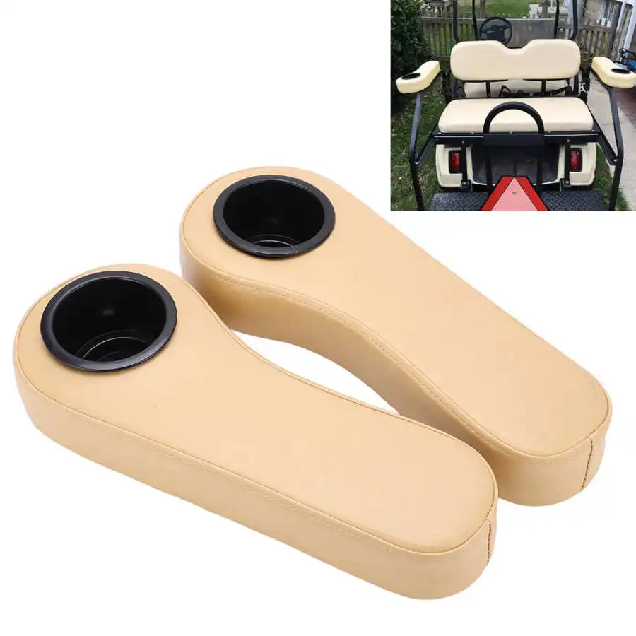 2pcs Car Universal Rear Armrest with Cup Holder Soft PU Leather Replacement for Cushman for Club Car for EZGO for Yamaha
2pcs Car Universal Rear Armrest with Cup Holder Soft PU Leather Replacement for Cushman for Club Car for EZGO for Yamaha