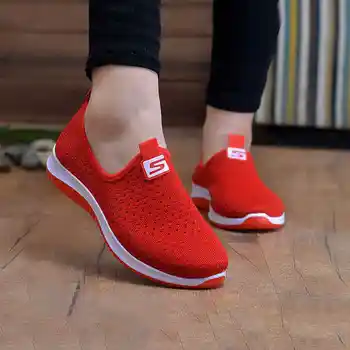 plus size breathable air mesh sneakers women 2019 spring summer slip on platform knitting flats soft Red walking shoes woman
plus size breathable air mesh sneakers women 2019 spring summer slip on platform knitting flats soft Red walking shoes woman