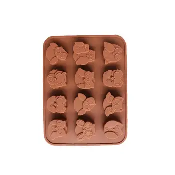 Cake Mold 12 Owls Silicone Cake Decorating Sweets /Cookies /Chocolates /Soap Sponge Tin 
Cake Mold 12 Owls Silicone Cake Decorating Sweets /Cookies /Chocolates /Soap Sponge Tin
