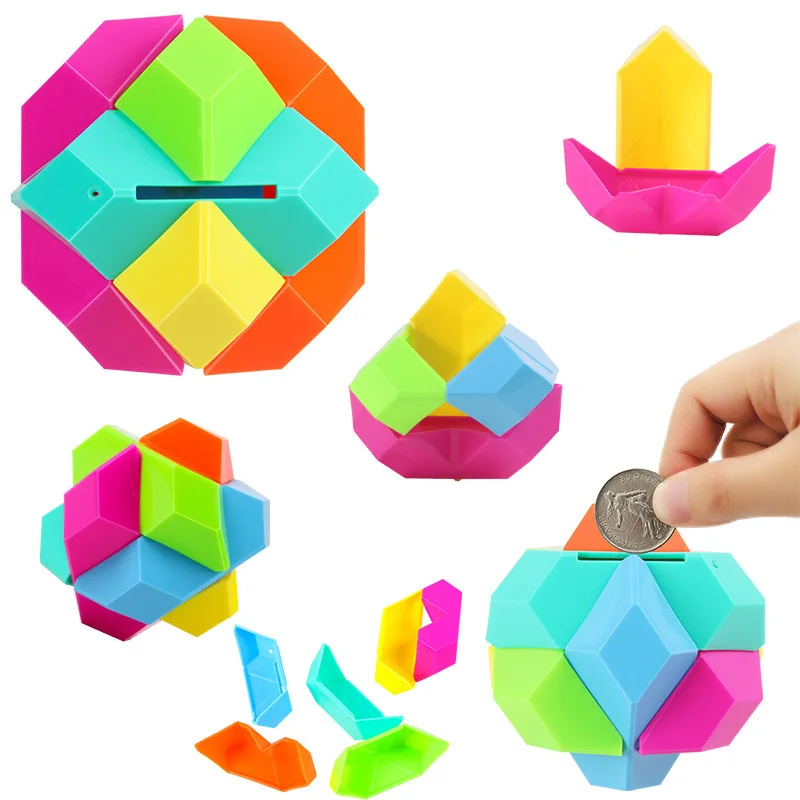 Building Blocks DIY Coin Bank Children Early Education Stereo Assembled Deconstructable Self-Loading Multi-functional Building B
Building Blocks DIY Coin Bank Children Early Education Stereo Assembled Deconstructable Self-Loading Multi-functional Building B
