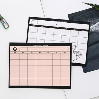 Creative Simple Desktop Schedule Month Plan Book Tearable Note Book Work Efficiency Summary Plan Book
Creative Simple Desktop Schedule Month Plan Book Tearable Note Book Work Efficiency Summary Plan Book