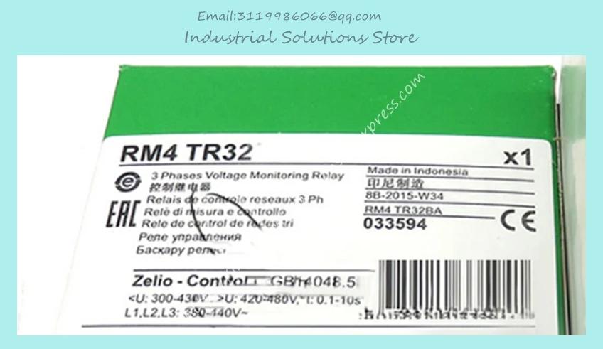 Реле RM4TG20 RM22TG20 RM22TR33 RM4TR32 реле контроля порядков фаз защита от перенапряжения для |