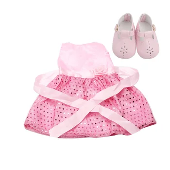 Fifteen pure hand-made 18-inch American doll clothes + shoes are also suitable for 43 CM toy costumes for newly born boys and
Fifteen pure hand-made 18-inch American doll clothes + shoes are also suitable for 43 CM toy costumes for newly born boys and