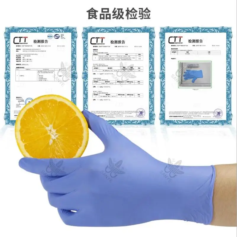 100 PCS two Color Disposable Gloves Latex Disposable anti-dust gloves Safeguard your every day 
100 PCS two Color Disposable Gloves Latex Disposable anti-dust gloves Safeguard your every day