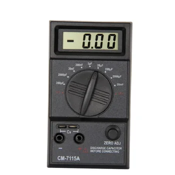 Digital capacitance meter cm7115a professional test precise test capacitance without discharge
Digital capacitance meter cm7115a professional test precise test capacitance without discharge