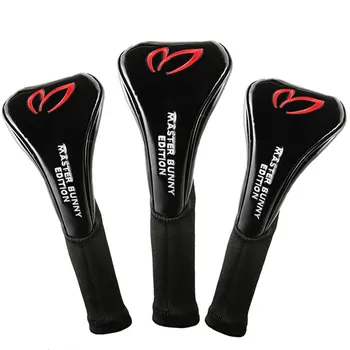Golf Woods Clubs Headcovers Set 1# 3# 5# Driver Head Cover Black Red 
Golf Woods Clubs Headcovers Set 1# 3# 5# Driver Head Cover Black Red