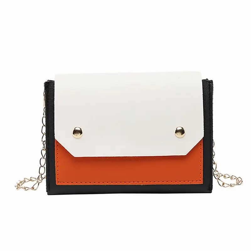 Fashion PU Leather Double Compartment Chain Shoulder Bag Minimalist Color Patchwork Crossbody Bag Messenger Bags For Women
Fashion PU Leather Double Compartment Chain Shoulder Bag Minimalist Color Patchwork Crossbody Bag Messenger Bags For Women