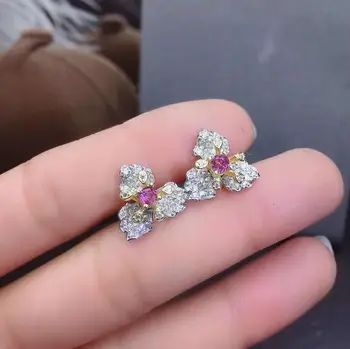 natural And Real Garnet gemstone earrings S925 silver earrings women fashion earrings New year gift
natural And Real Garnet gemstone earrings S925 silver earrings women fashion earrings New year gift