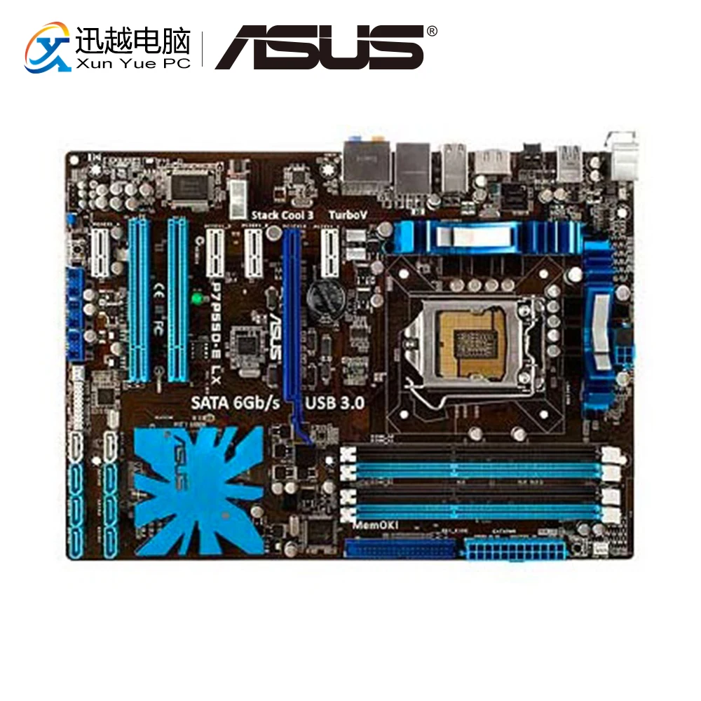 Asus P7P55D-E LX Desktop Motherboard P55 Socket LGA 1156 For Core i7 i5 i3 Duo DDR3 16G SATA3 USB3.0 ATX Original Used Mainboard
Asus P7P55D-E LX Desktop Motherboard P55 Socket LGA 1156 For Core i7 i5 i3 Duo DDR3 16G SATA3 USB3.0 ATX Original Used Mainboard