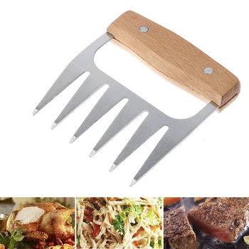BBQ Accessories Meat Shredder Strong Pulled Pork Puller BBQ Fork Bear Claw Fruit Vegetable Slicer Cutters Cooking Tools
BBQ Accessories Meat Shredder Strong Pulled Pork Puller BBQ Fork Bear Claw Fruit Vegetable Slicer Cutters Cooking Tools