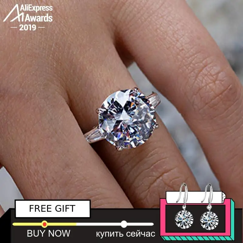 NOT FAKE 12*12mm round cut Diamond Ring S925 sterling silver fine wedding citrine sapphire amethyst ruby
NOT FAKE 12*12mm round cut Diamond Ring S925 sterling silver fine wedding citrine sapphire amethyst ruby