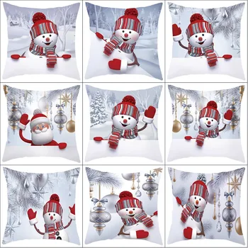 2020 Christmas Ornament Christmas Sofa Pillow Case 3d Snowman Cushion Cover Pillowcase Christmas Decorations For Home
2020 Christmas Ornament Christmas Sofa Pillow Case 3d Snowman Cushion Cover Pillowcase Christmas Decorations For Home