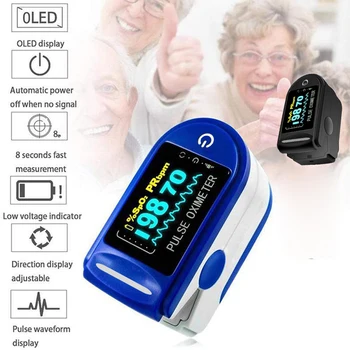 Portable Finger Oximeter Fingertip PulseOximeter Medical Equipment With OLED Display Heart Rate Spo2 PR Pulse Oximeter
Portable Finger Oximeter Fingertip PulseOximeter Medical Equipment With OLED Display Heart Rate Spo2 PR Pulse Oximeter