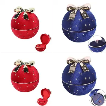 Starry Sky Velvet Bow-Knot Jewelry Storage Box Ball Shape Ring Necklace Boxes
Starry Sky Velvet Bow-Knot Jewelry Storage Box Ball Shape Ring Necklace Boxes