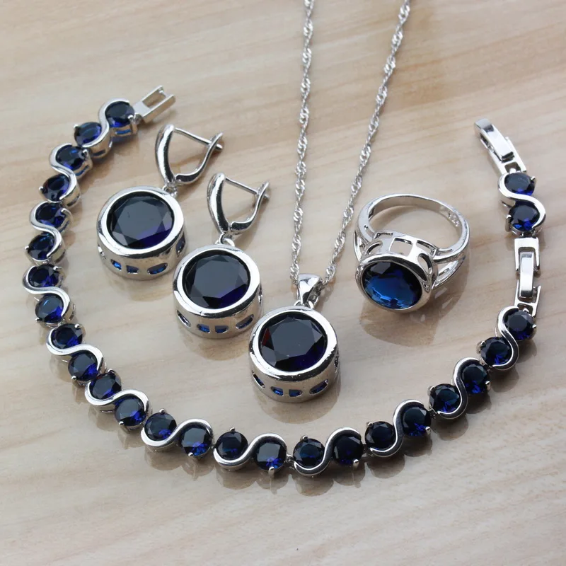 11.11So Cheap Simple Round Blue Cubic Zirconia 925 Silver Jewelry Sets Dangle Earrings/Bracelet And Ring For Women Sets
11.11So Cheap Simple Round Blue Cubic Zirconia 925 Silver Jewelry Sets Dangle Earrings/Bracelet And Ring For Women Sets
