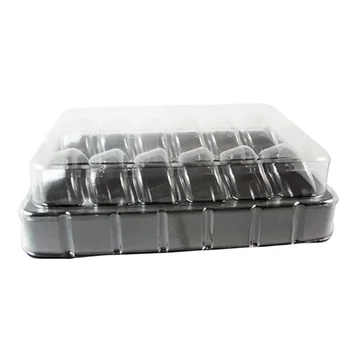 12pcs 12-grid Pressure-proof Rectangular Macaron Containers Plastic Clear Macarons Box Pastry Packaging Boxes
12pcs 12-grid Pressure-proof Rectangular Macaron Containers Plastic Clear Macarons Box Pastry Packaging Boxes