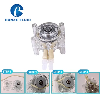 Abrasive Resistant Peristaltic Pump Head Easy Load with Flexible Silicon/Rubber Tubing Wall 1.6mm
Abrasive Resistant Peristaltic Pump Head Easy Load with Flexible Silicon/Rubber Tubing Wall 1.6mm