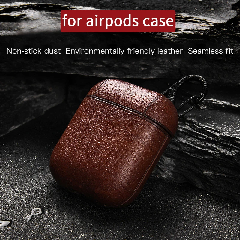 Luxury Leather Bluetooth Wireless Earphone Case For Apple AirPods Ultra-thin PU Protection Cover For Airpods Charging Box Funda
Luxury Leather Bluetooth Wireless Earphone Case For Apple AirPods Ultra-thin PU Protection Cover For Airpods Charging Box Funda