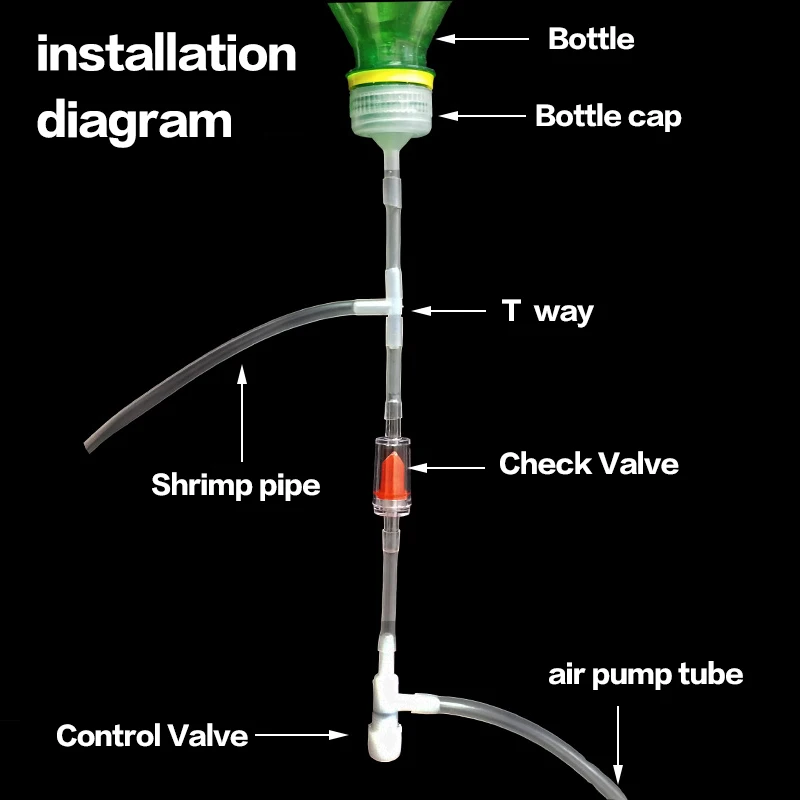 1 Set Brine Shrimp Incubator DIY Hatching Tools Aquarium Incubate System Cap Valve Hose Kit Fairy egg
1 Set Brine Shrimp Incubator DIY Hatching Tools Aquarium Incubate System Cap Valve Hose Kit Fairy egg