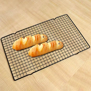 Cake Cooling Rack Grid Net Nonstick Metal Baking Tray Cookies Biscuits Bread Drying Stand Cooler Holder Baking Tools
Cake Cooling Rack Grid Net Nonstick Metal Baking Tray Cookies Biscuits Bread Drying Stand Cooler Holder Baking Tools