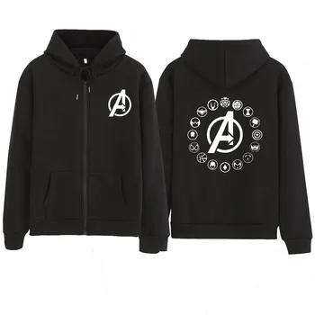 Avengers Zipper Jacket Hooded Logo Power Source Clothes Street Wind Jacket Autumn Hoodie Universal Hooded Turtleneck Sweatshirt
Avengers Zipper Jacket Hooded Logo Power Source Clothes Street Wind Jacket Autumn Hoodie Universal Hooded Turtleneck Sweatshirt