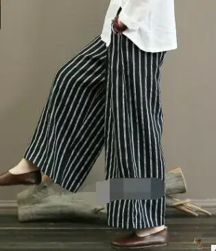 1pcs/lot woman fashion cotton linen pants female stripe wid leg casual summer pants
1pcs/lot woman fashion cotton linen pants female stripe wid leg casual summer pants
