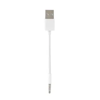 USB to 3.5mm Transfer Audio Adapter Cable 3.5mm Jack to USB 2.0 Data Sync Charger Cable cord for Apple iPod Shuffle 3rd 4th 5th
USB to 3.5mm Transfer Audio Adapter Cable 3.5mm Jack to USB 2.0 Data Sync Charger Cable cord for Apple iPod Shuffle 3rd 4th 5th
