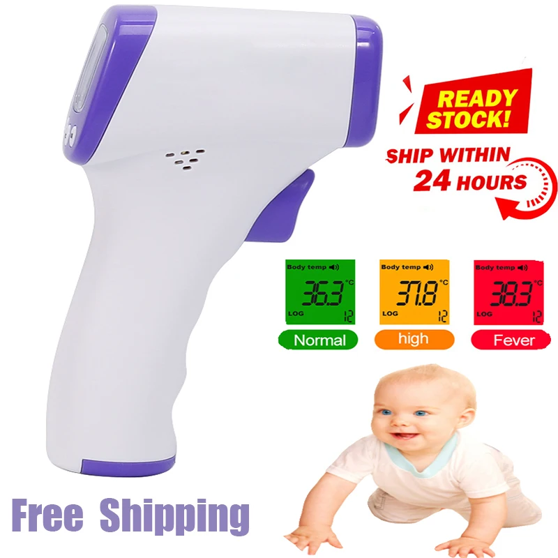 Non-Contact Infrared Forehead Thermometer Adult Kids Temperature Measuring Tool Digital Thermometer Handheld Thermometer Gun
Non-Contact Infrared Forehead Thermometer Adult Kids Temperature Measuring Tool Digital Thermometer Handheld Thermometer Gun