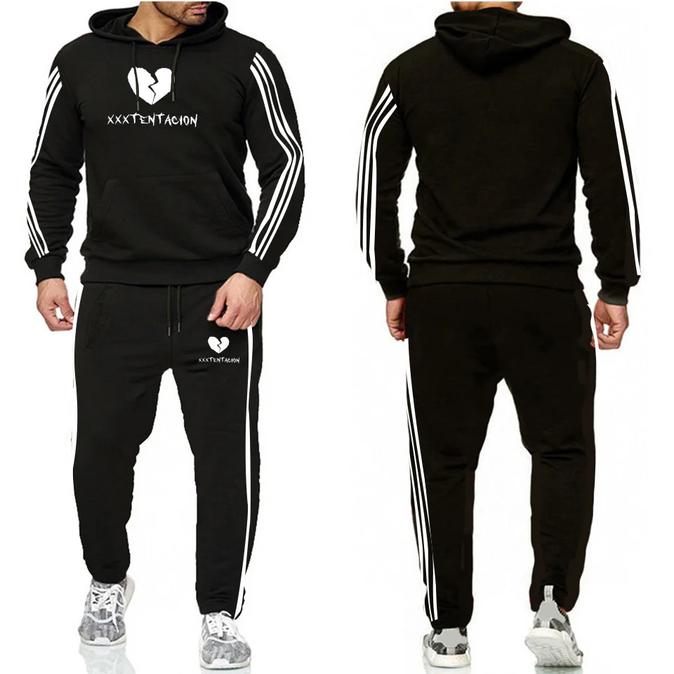 High quality clothing men's three stripes hip hop fashion sportswear casual sportswear men's hooded sweatshirt 
High quality clothing men's three stripes hip hop fashion sportswear casual sportswear men's hooded sweatshirt