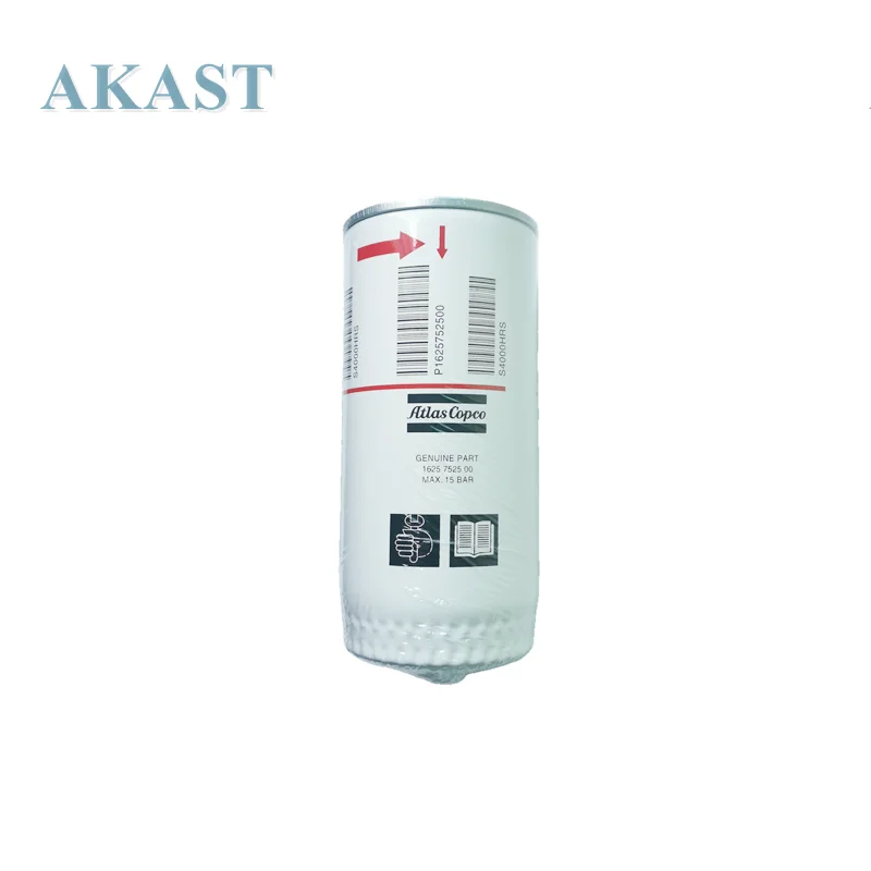 Масляный фильтр для Atlas Copco GA22/GA30/GA37/GA45/GA55/воздушный компрессор 1625752500 1625752501
Масляный фильтр для Atlas Copco GA22/GA30/GA37/GA45/GA55/воздушный компрессор 1625752500 1625752501
