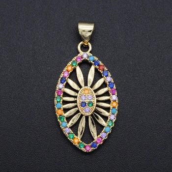 5pcs/lot 31x15mm 100% CZ Zircon DIY Jewelry Fashon Eye Charm Pendant Wholesale Fashion Jewellery Pendants Bracelet Making Charm
5pcs/lot 31x15mm 100% CZ Zircon DIY Jewelry Fashon Eye Charm Pendant Wholesale Fashion Jewellery Pendants Bracelet Making Charm