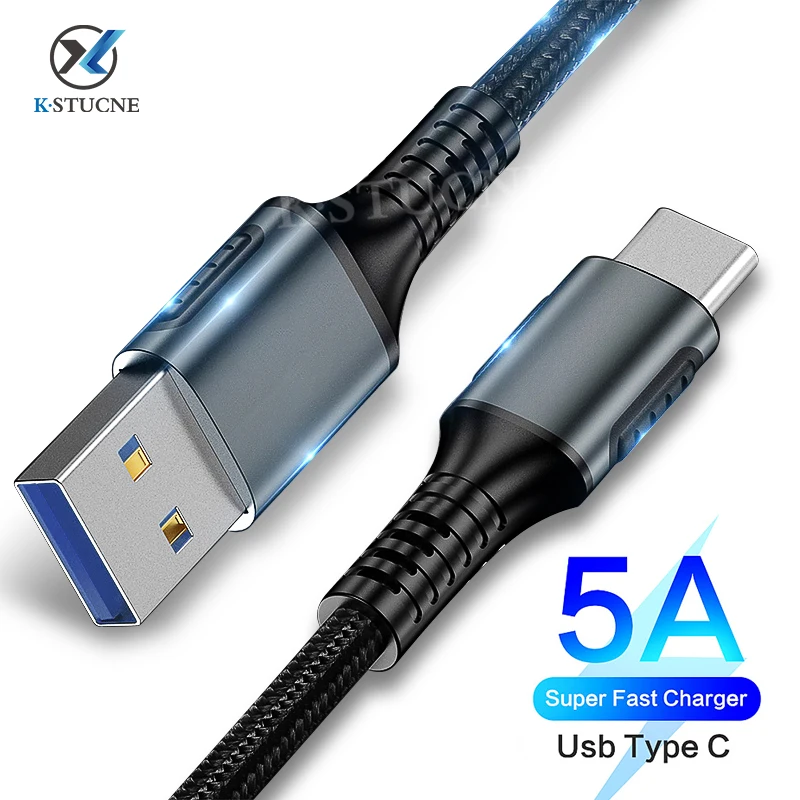 5A USB Type C Cable For Huawei Mate 20 P20 Lite USBC Fast Quick Charging Charger USB-C Type-C Cable For Samsung Redmi Note 8
5A USB Type C Cable For Huawei Mate 20 P20 Lite USBC Fast Quick Charging Charger USB-C Type-C Cable For Samsung Redmi Note 8