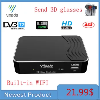 DVB-T2 DVB-T Full 1080P H.265/HEVC Digital Terrestrial Receiver Built-in RJ45 Network Support Youtube HD Audio TV Tuner Receptor
DVB-T2 DVB-T Full 1080P H.265/HEVC Digital Terrestrial Receiver Built-in RJ45 Network Support Youtube HD Audio TV Tuner Receptor