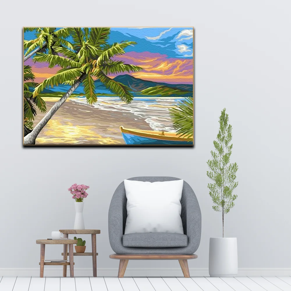 DIY Paintings By Numbers Seaside Scenery Summer Landscape Pictures Coloring By Numbers On Canvas Home Decoration For Living Room
DIY Paintings By Numbers Seaside Scenery Summer Landscape Pictures Coloring By Numbers On Canvas Home Decoration For Living Room