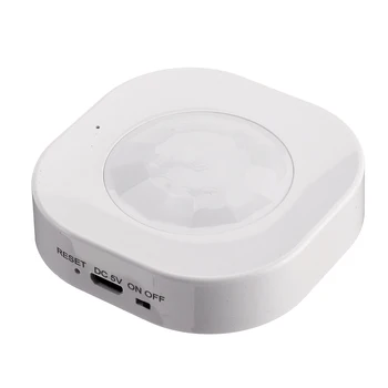 Smart Infrared Body Sensor WiFi PIR Motion IR Sensor Human Detector Infrared Human Induction Receiver USB Charging Wall Sticker
Smart Infrared Body Sensor WiFi PIR Motion IR Sensor Human Detector Infrared Human Induction Receiver USB Charging Wall Sticker