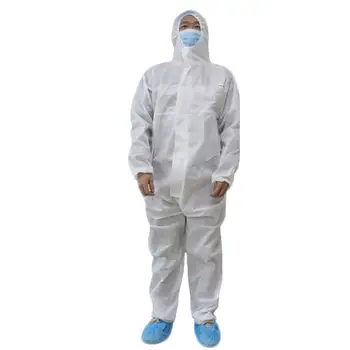 Hot Disposable Coverall Dust Clothing Factory Safety Coverall Protection Isolation Suit White Safely Security Protection Clothes
Hot Disposable Coverall Dust Clothing Factory Safety Coverall Protection Isolation Suit White Safely Security Protection Clothes