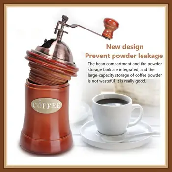 Handheld Coffee Grinder Dust-Proof Bean Compartment Large Capacity Manual Coffee Grinders Profession Coffee Machine Coffee Tools
Handheld Coffee Grinder Dust-Proof Bean Compartment Large Capacity Manual Coffee Grinders Profession Coffee Machine Coffee Tools