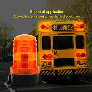 LDRIVE 12-30V Yellow LED Strobe Warning Beacon Light Security Alarm Strobe Signal Mini Flashing Lamp for School Bus Truck Cars
LDRIVE 12-30V Yellow LED Strobe Warning Beacon Light Security Alarm Strobe Signal Mini Flashing Lamp for School Bus Truck Cars